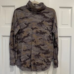 Michael Stars Camo Turtleneck